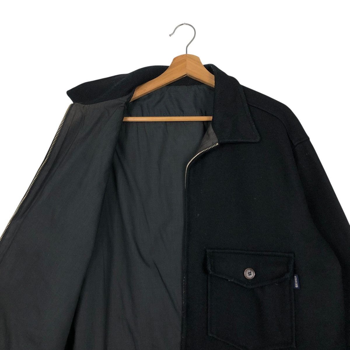 Vintage 🔥VINTAGE WOOL WORK JACKET BLUE MARLIN ISSEY MIYAKE Size US M / EU 48-50 / 2 - 16 Thumbnail