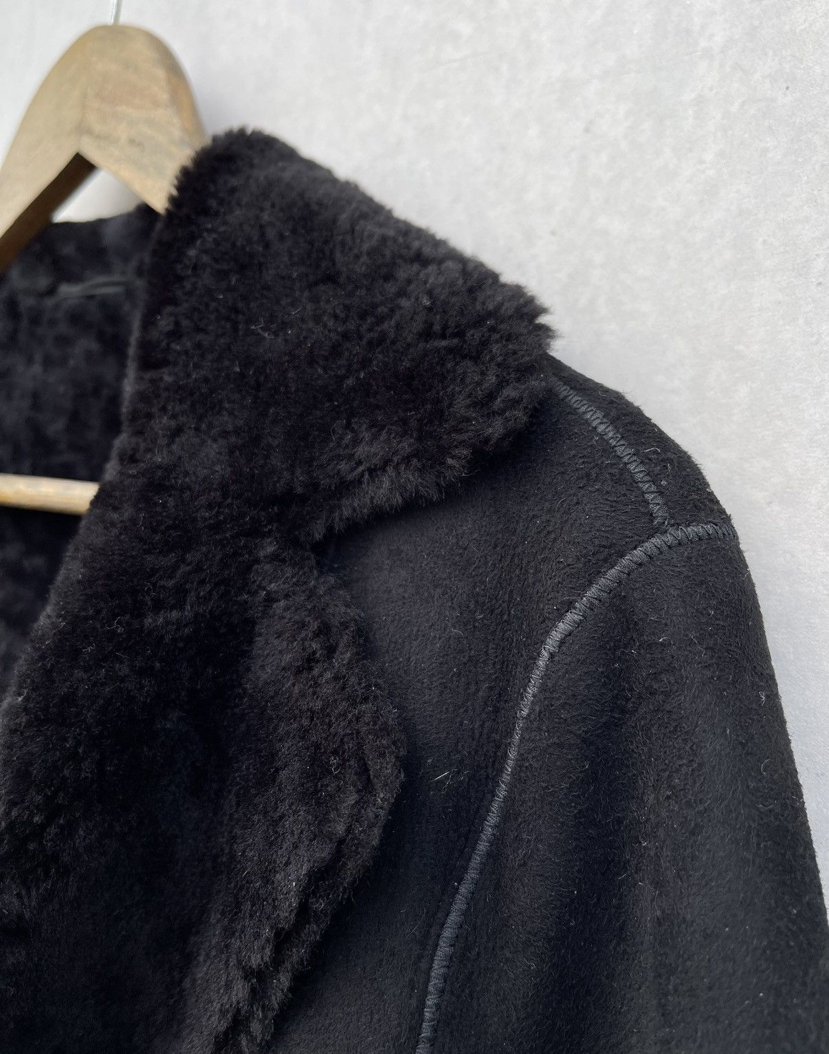 Loewe 🔥RARE🔥 LOEWE LAMBSKIN SHERLING LEATHER JACKET Size US S / EU 44-46 / 1 - 11 Thumbnail