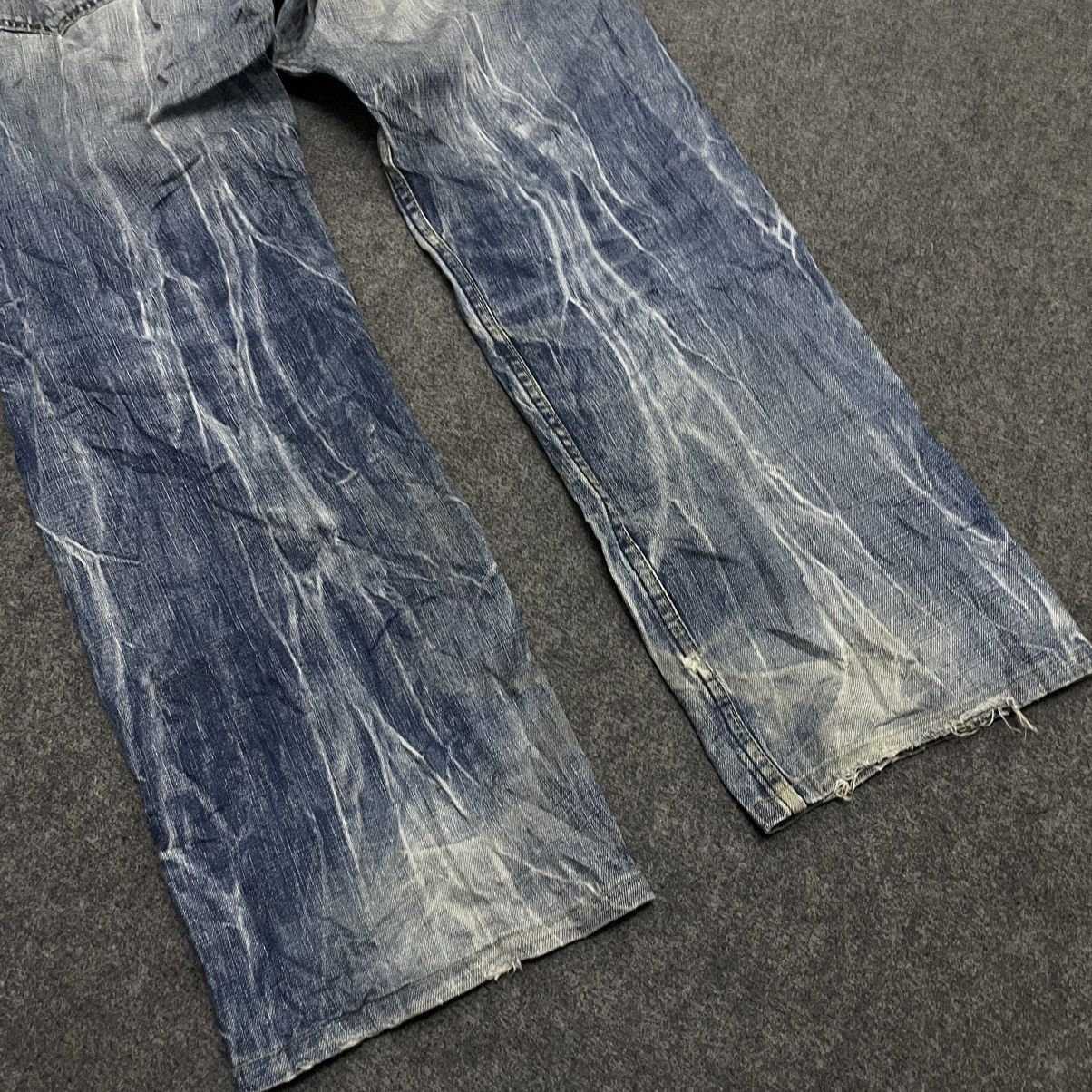 Levi's × Levi's Vintage Clothing × Vintage Vintage Levis 503 Crazy Fades Baggy Jeans Size US 33 - 3 Thumbnail