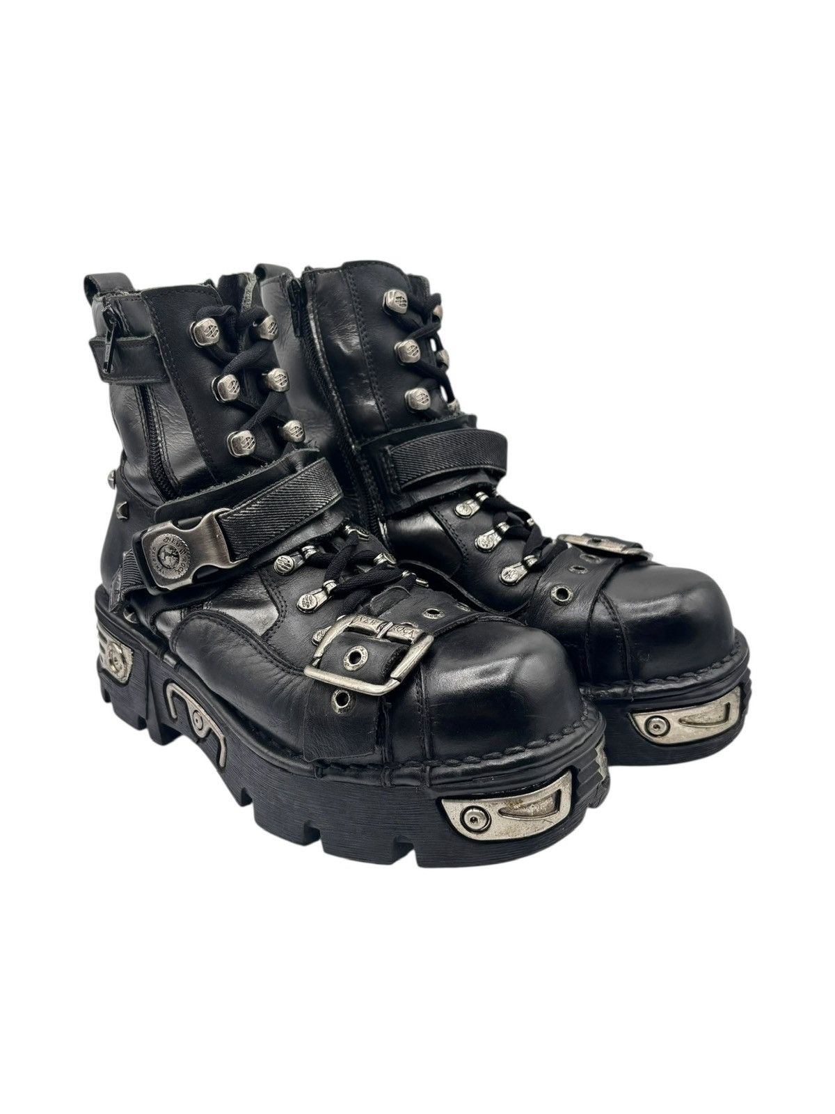 NEW ROCK ブーツ　サイズ41 New Rock × Vintage Vintage New Rock beige platform boots