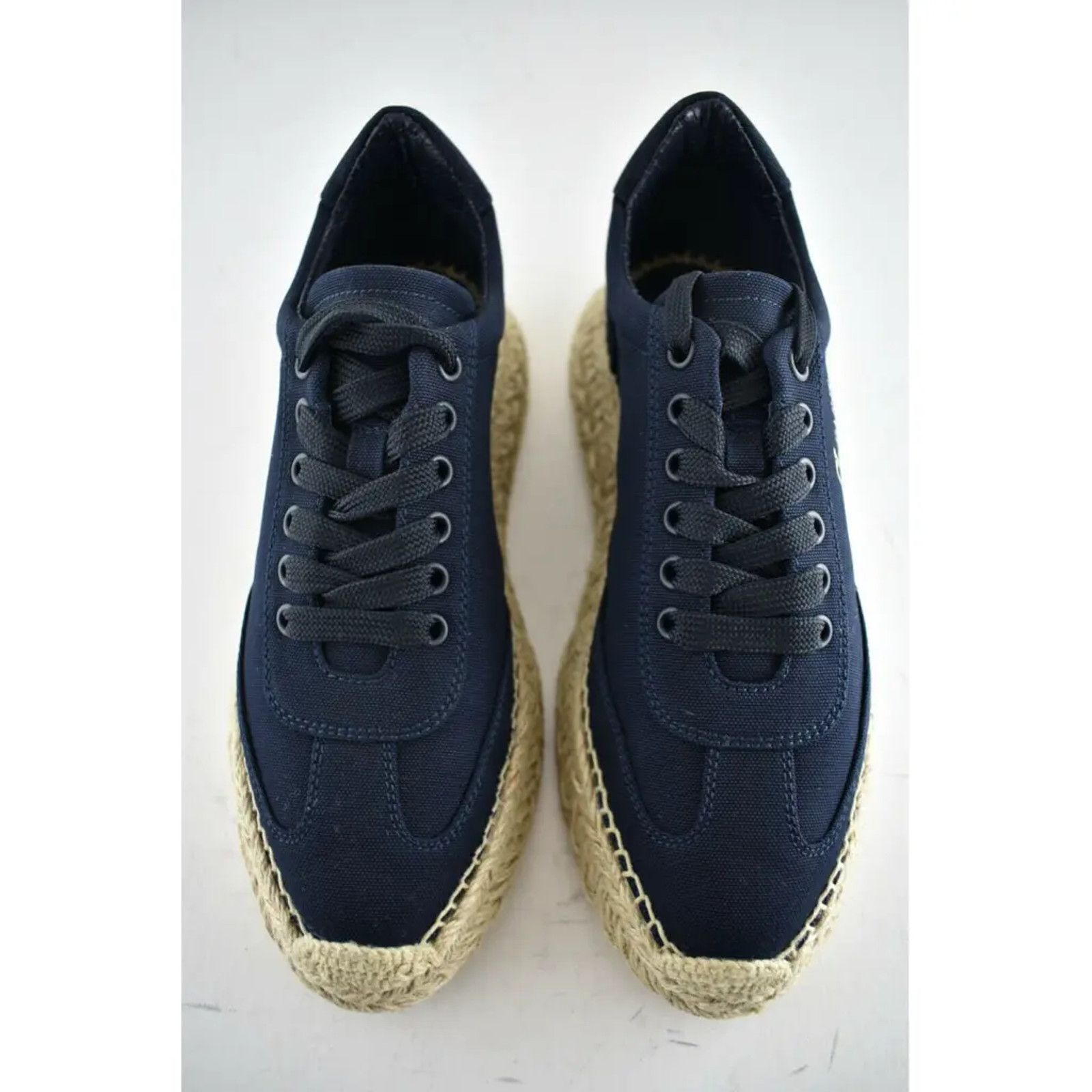 Christian Louboutin Christian Louboutin Flat Blue Platform Espadrille Sneaker 36 Size US 6 / IT 36 - 7 Thumbnail