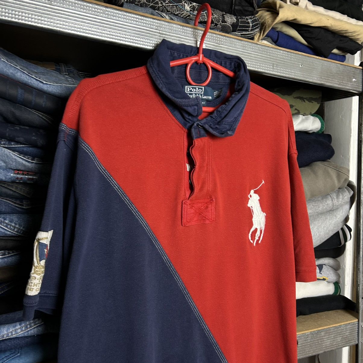 Polo Ralph Lauren Vintage Polo Ralph Lauren Big Logo y2k chief keef polo Size US XXL / EU 58 / 5 - 3 Thumbnail