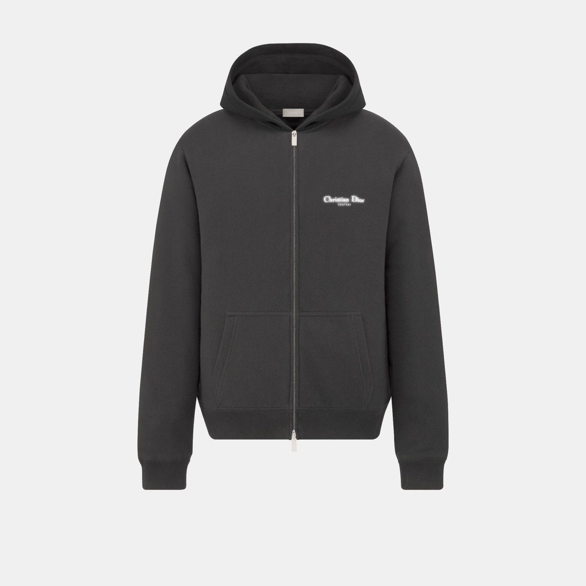 Dior o1bcso1str0226 Couture Zipped Hooded Sweatshirt in Black Size US S / EU 44-46 / 1 - 1 Thumbnail
