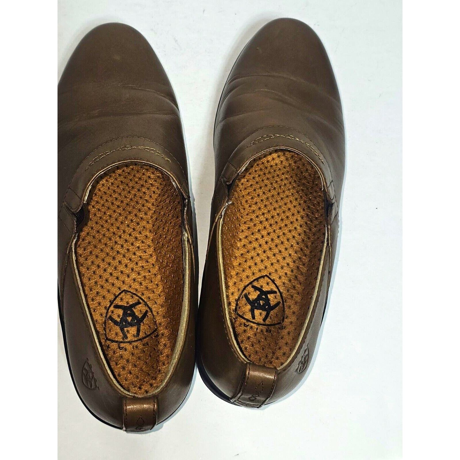Ariat Ariat Leather Clog Mule Western Distressed Womens Size 9 B Size US 9 / IT 39 - 8 Thumbnail