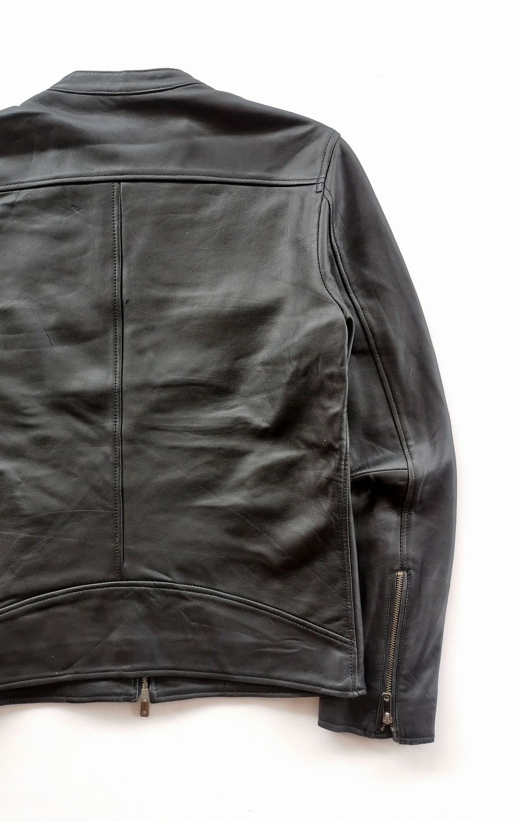 Japanese Brand Lambskin United Tokyo Leather Motorcycle Jackets Size US S / EU 44-46 / 1 - 8 Thumbnail