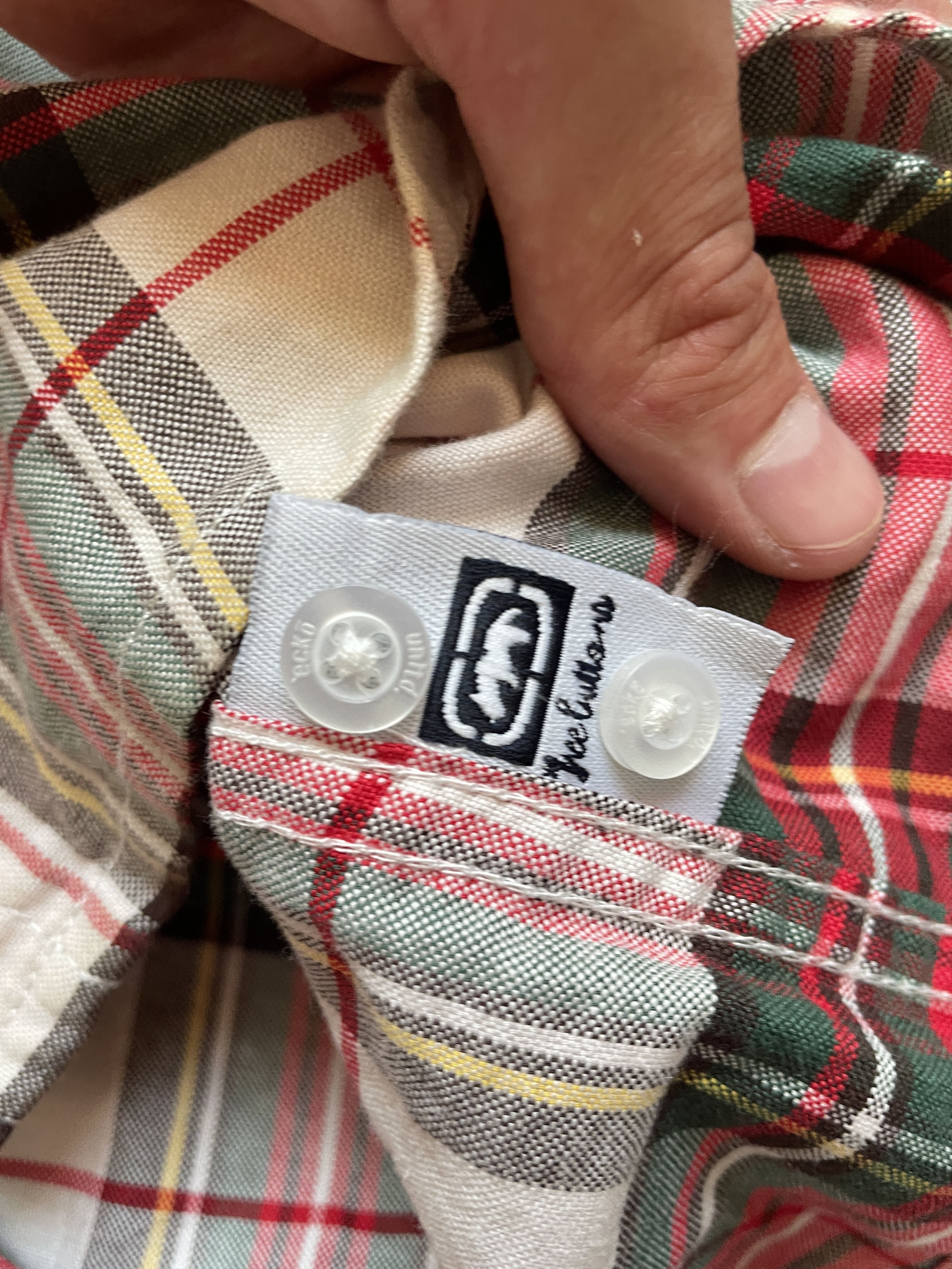 Ecko Unltd. Y2K ECKO UNLTMD UNLIMITED CHECKED RED WHITE BUTTONS UP SHIRT Size US M / EU 48-50 / 2 - 4 Thumbnail
