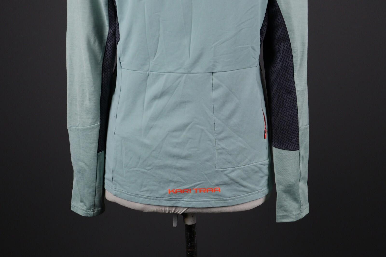 Designer Kari Traa Blue Full Zip Activewear Lightweight Jacket Size L Size L / US 10 / IT 46 - 11 Thumbnail
