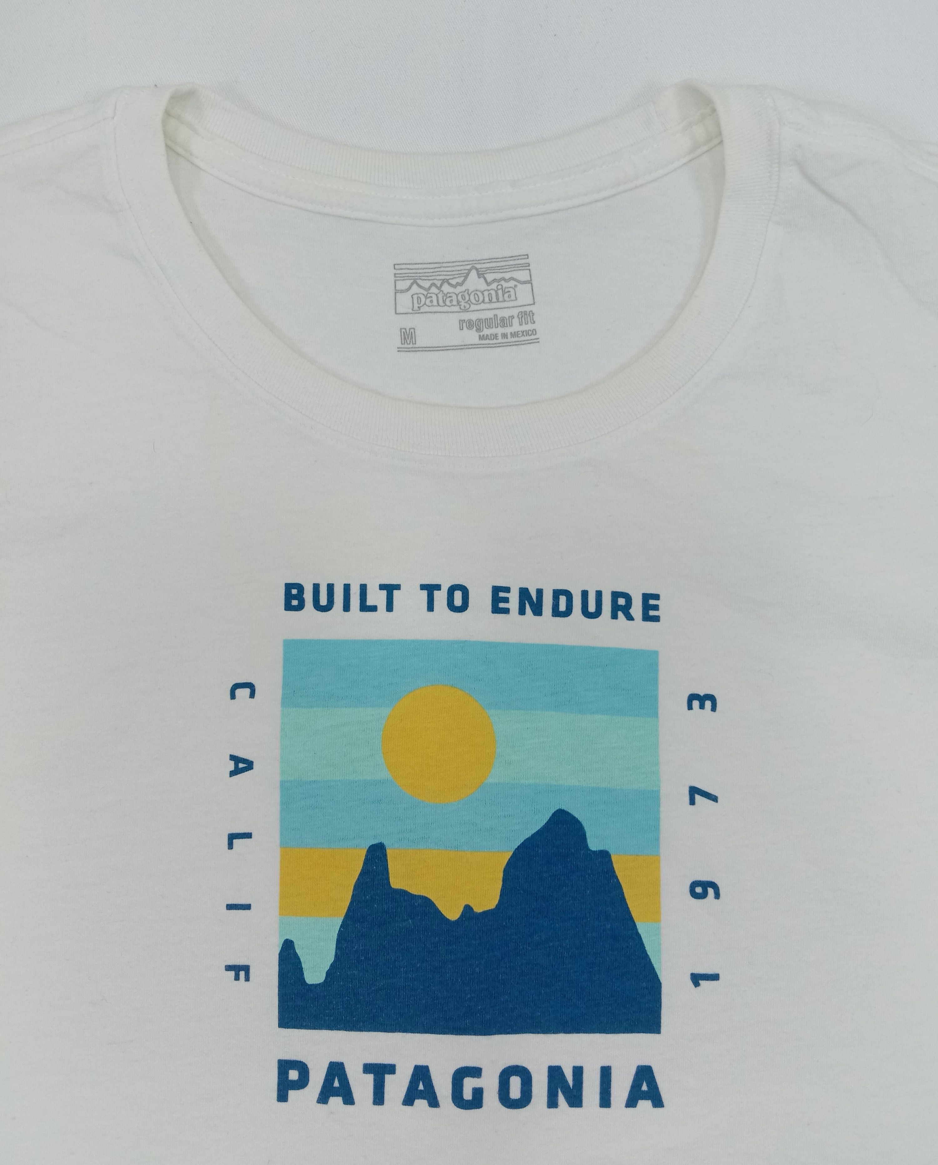 Patagonia Vintage Patagonia Built To Endure T Shirt Size US M / EU 48-50 / 2 - 2 Thumbnail