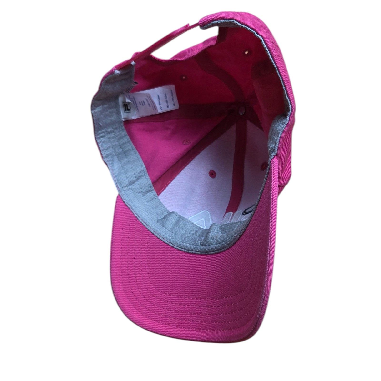 Fila Fila Retro Vintage Style Pink Cap Size ONE SIZE - 3 Thumbnail