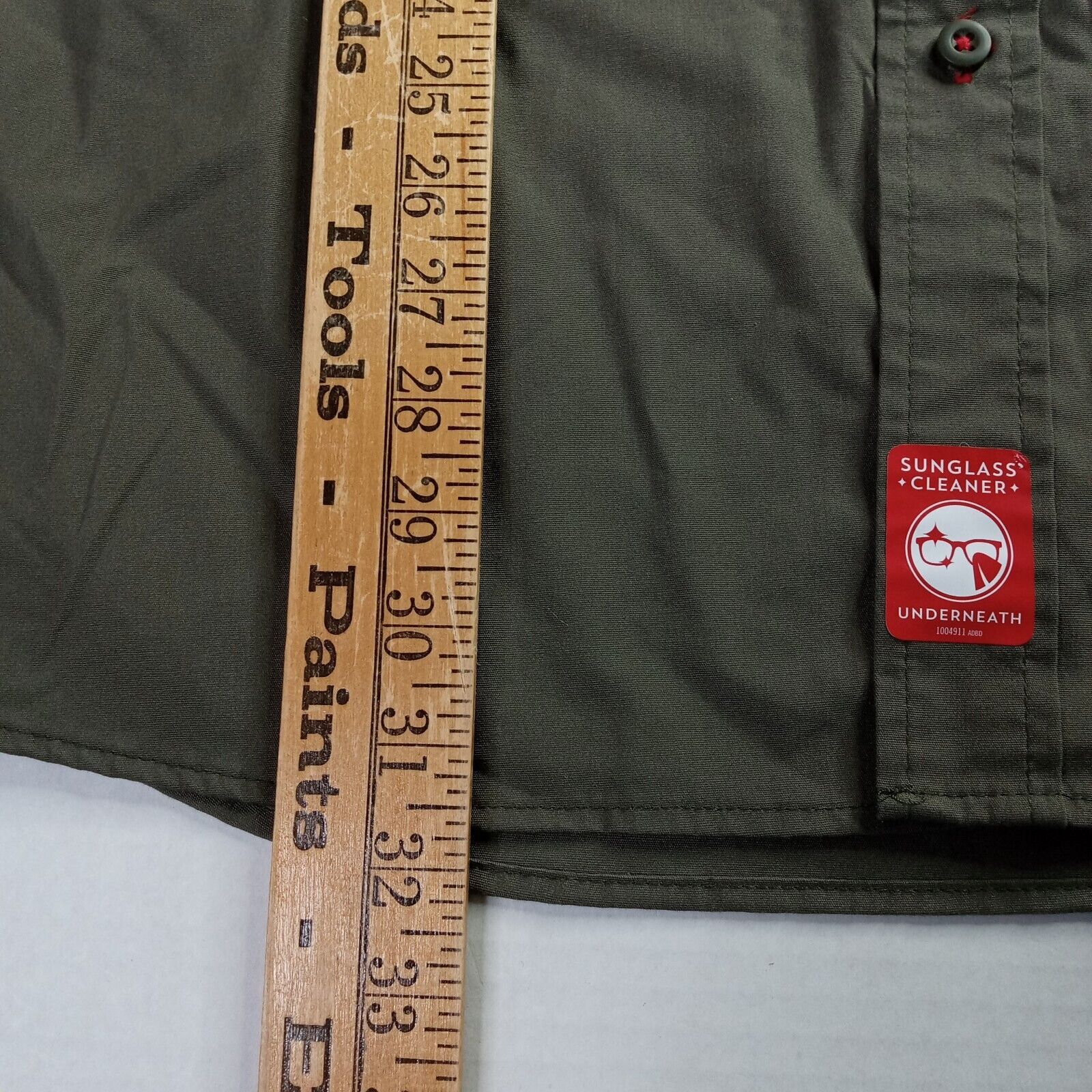 Wrangler Wrangler Shirt Men's XL XLarge Green Relaxed Fit Pockets Size US XL / EU 56 / 4 - 5 Thumbnail