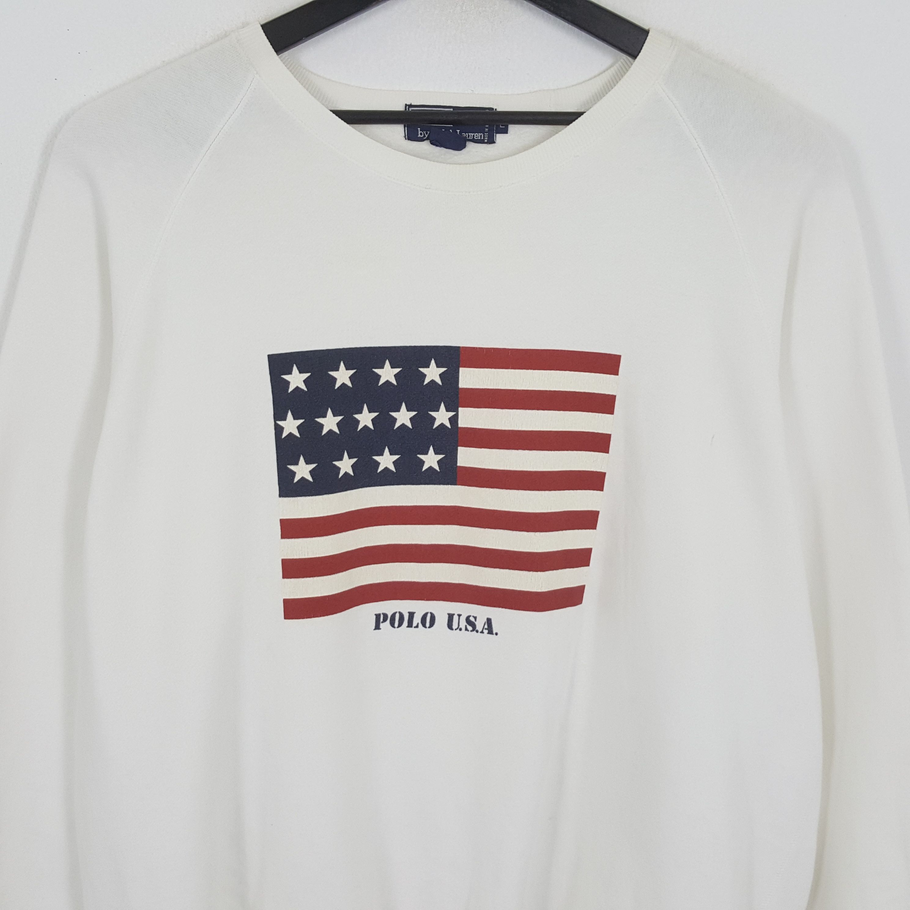 Polo Ralph Lauren × Vintage POLO by RALPH LAUREN Sweatshirt Streetwear Style Size US XXL / EU 58 / 5 - 2 Thumbnail