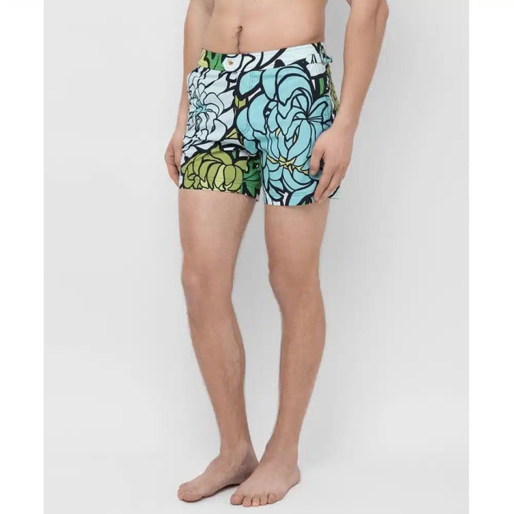 Tom Ford o1loc1c1225 TFB450 Swimwear Short in Multicolor Size US 34 / EU 50 - 2 Thumbnail