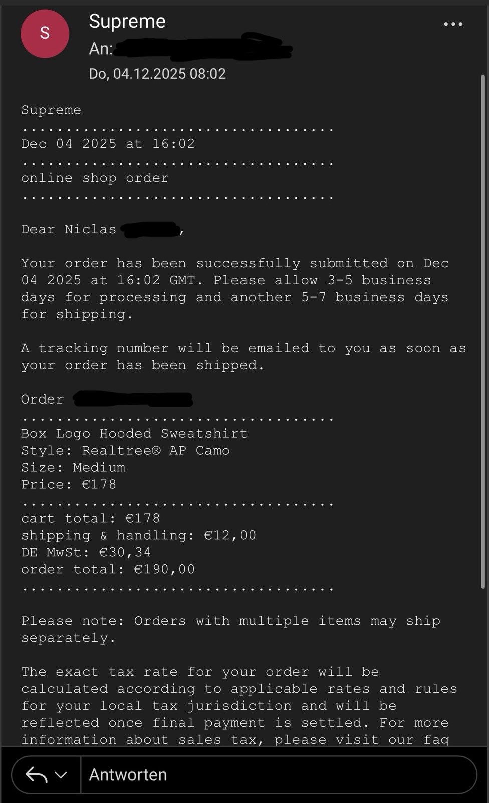Supreme Supreme Realtree Boxlogo AP Camo Size US M / EU 48-50 / 2 - 4 Thumbnail