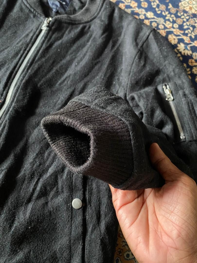 Japanese Brand RAGEBLUE WOOL BOMBERS JACKET Size US M / EU 48-50 / 2 - 7 Thumbnail