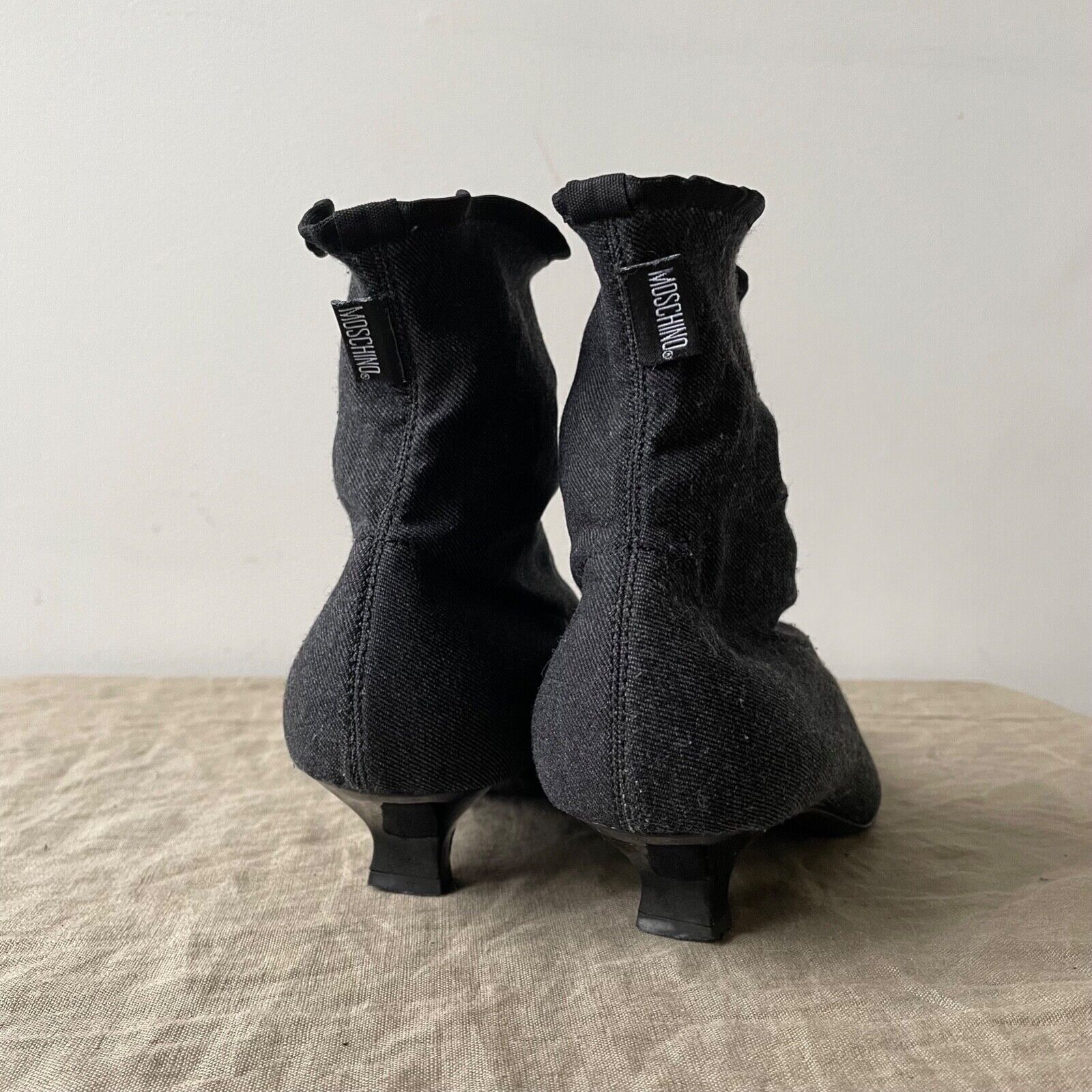 Moschino Moschino Cheap Chic Socks Kitten Heel Shoes 8512AC Size US 6.5 / IT 36.5 - 4 Thumbnail