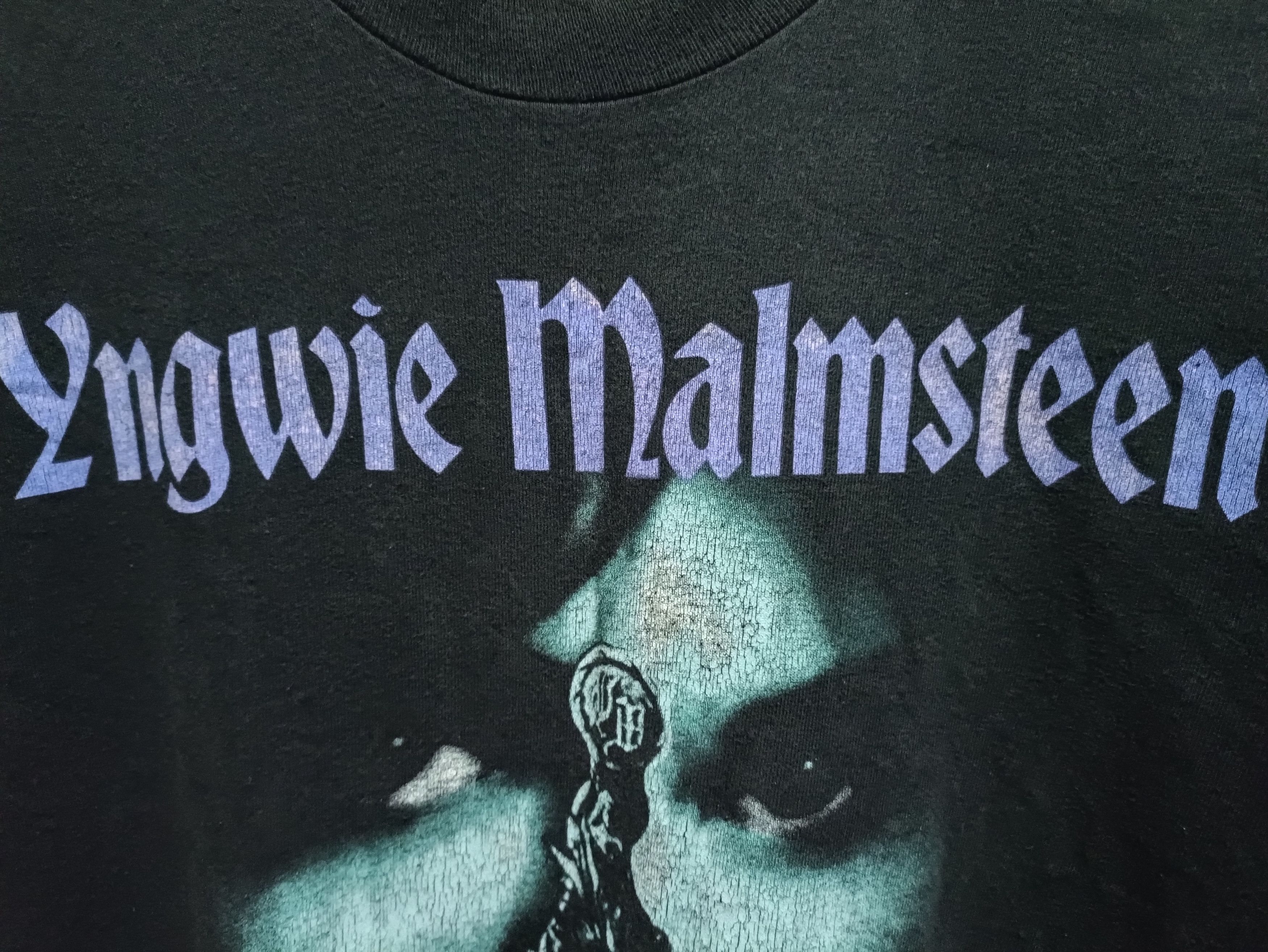 Band Tees Long Sleeve Shirt Yngwie Malmsteen "The Magnum Opus Tour" Size US XL / EU 56 / 4 - 8 Thumbnail