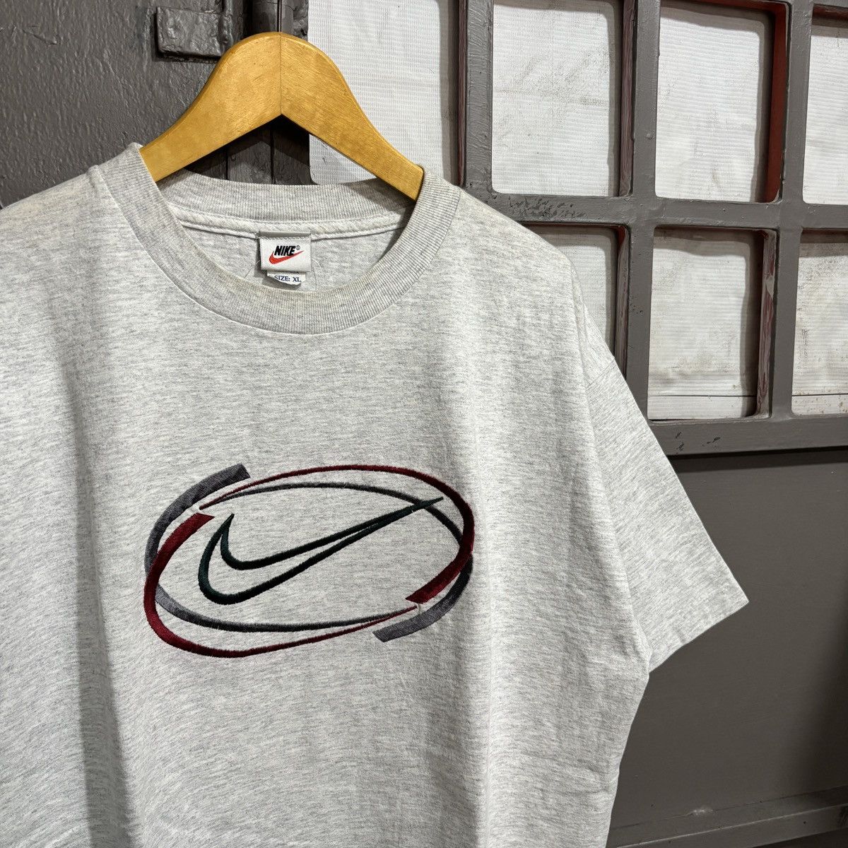 Nike Vintage Nike big swoosh Size US XL / EU 56 / 4 - 2 Thumbnail
