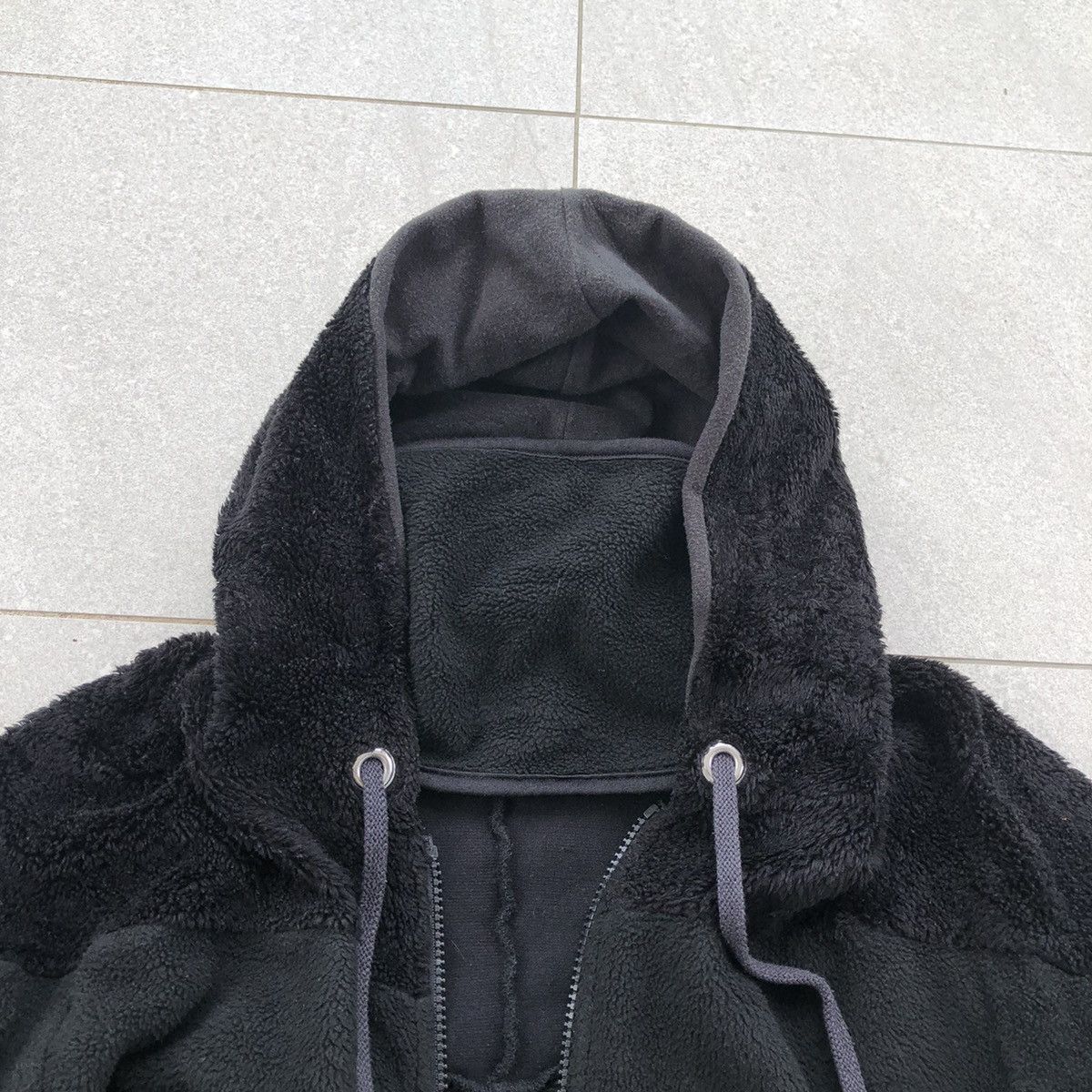 Yohji Yamamoto Gomme by Yohji Yamamoto Ninja Glove Fleece Zip Hoodie Jacket Size US M / EU 48-50 / 2 - 10 Thumbnail