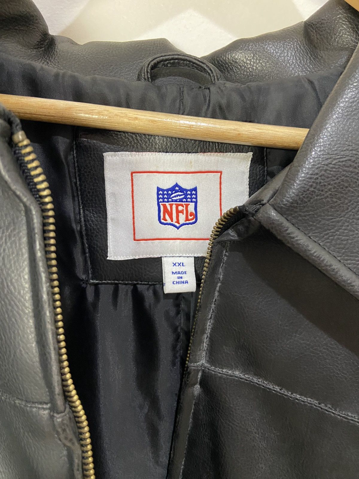 NFL × Vintage 90’s Miami Dolphins leather jacket Size US XL / EU 56 / 4 - 4 Thumbnail
