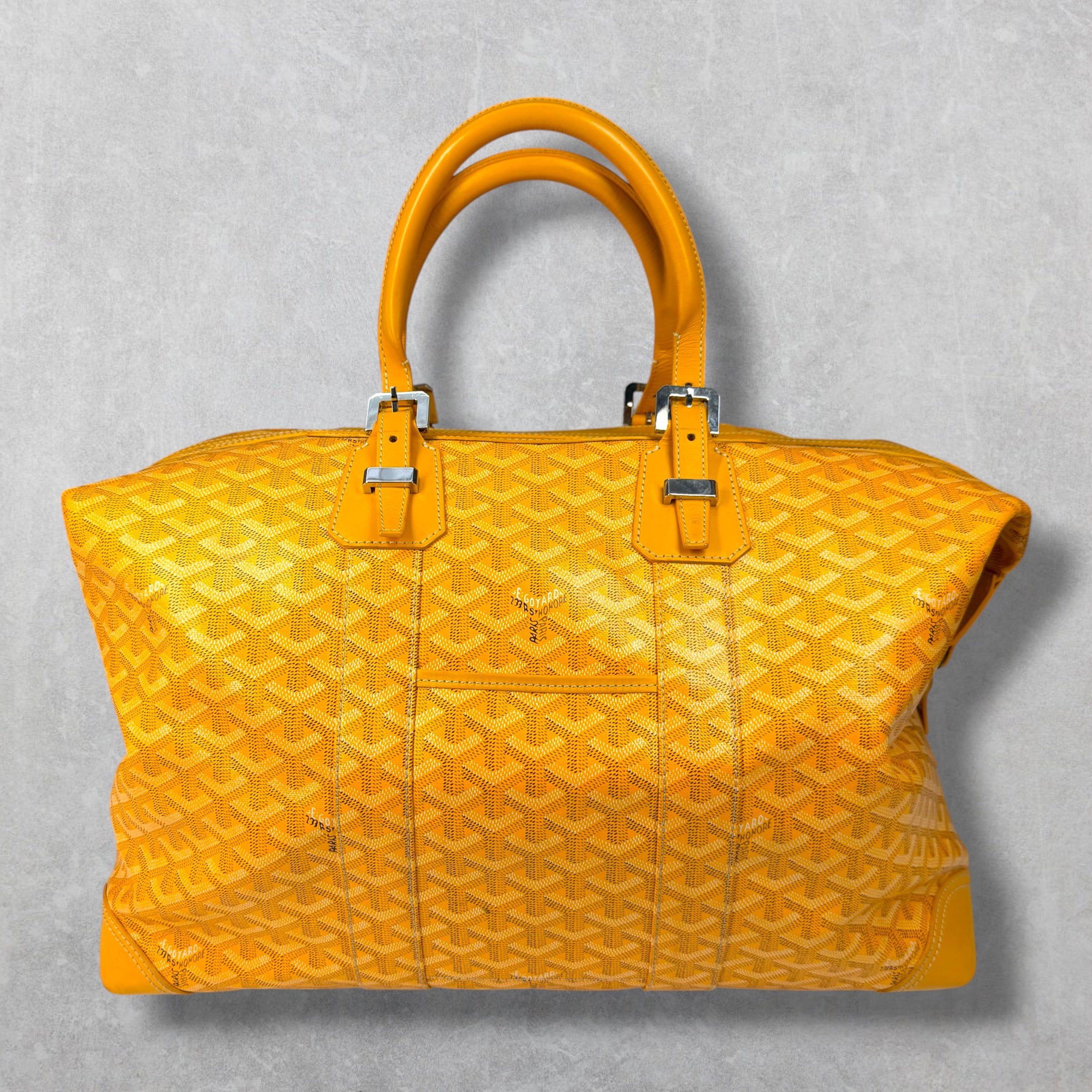 Goyard Goyard Yellow Goyardine Boeing 45 Size ONE SIZE - 1 Thumbnail
