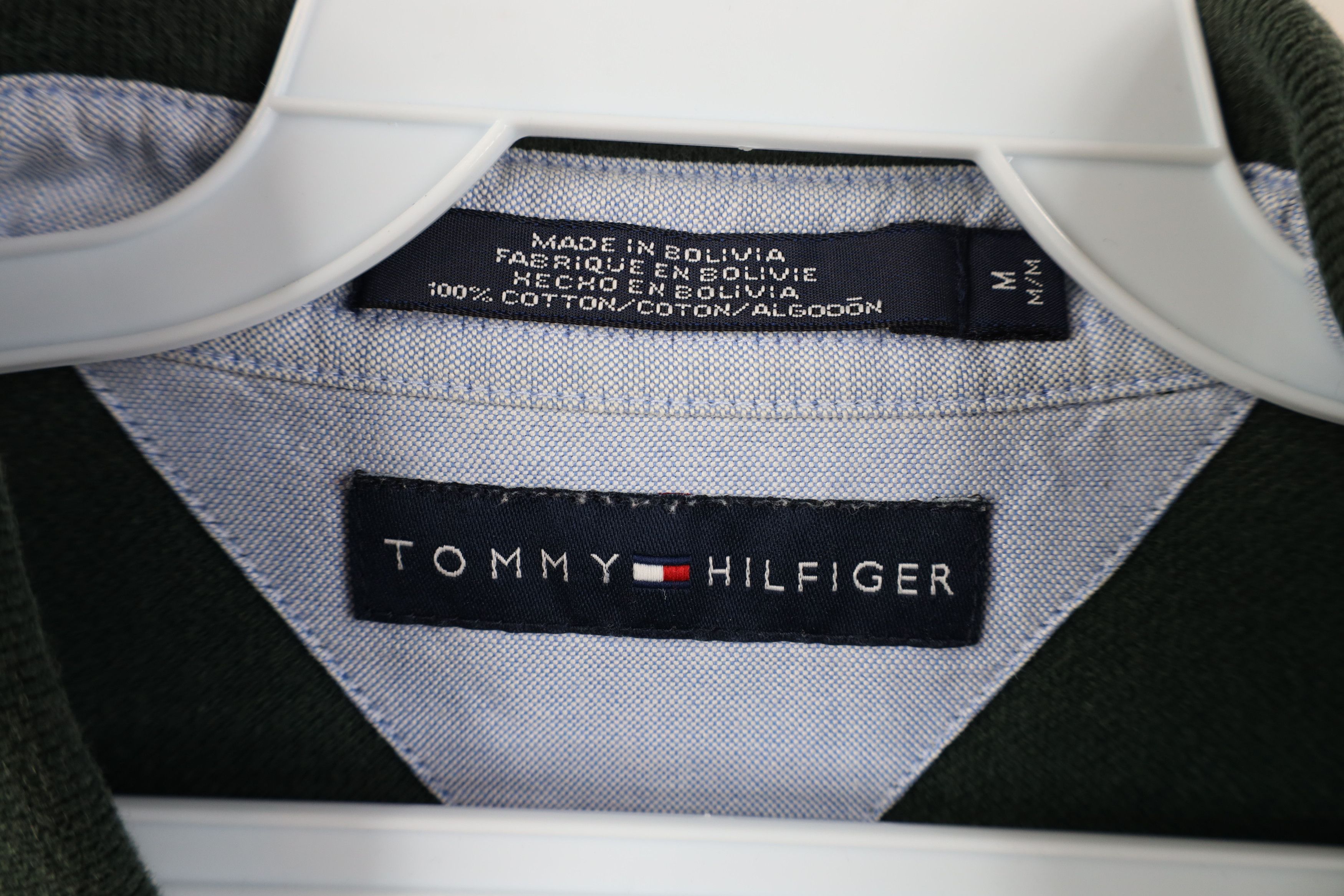 Tommy Hilfiger Vintage 90s Y2K Tommy Hilfiger Long Sleeve Rugby Polo Size US M / EU 48-50 / 2 - 6 Thumbnail