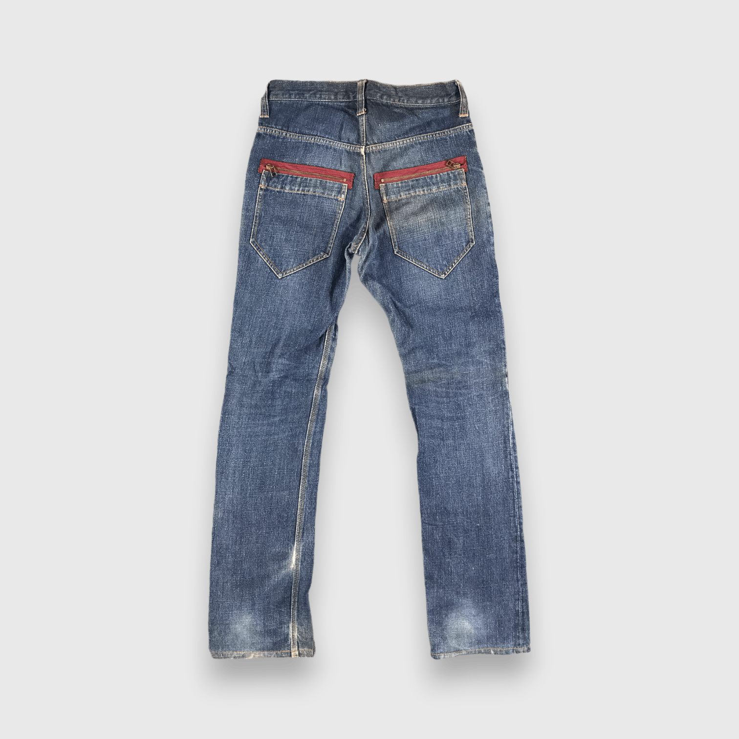 Japanese Brand Japanese Brand Rage Blue Jeans Dark Wash Denim -J2685 Size US 31 - 2 Thumbnail