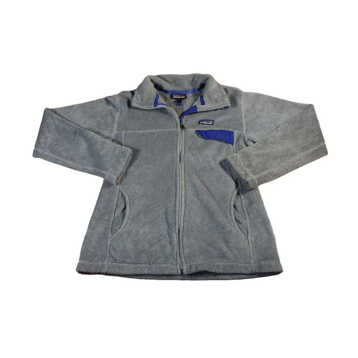 Patagonia Patagonia Women Fleece Full Zip Jacket Snap Pocket Long Slee