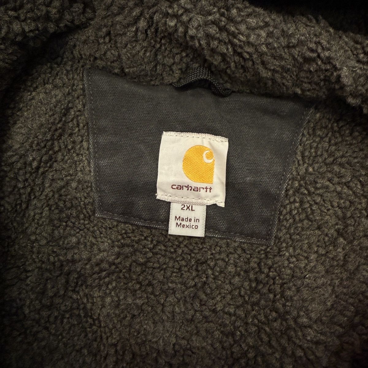 Carhartt Carhartt Balck Duck Canvas Sherpa Lined Jacket - XXL Size US XXL / EU 58 / 5 - 6 Thumbnail