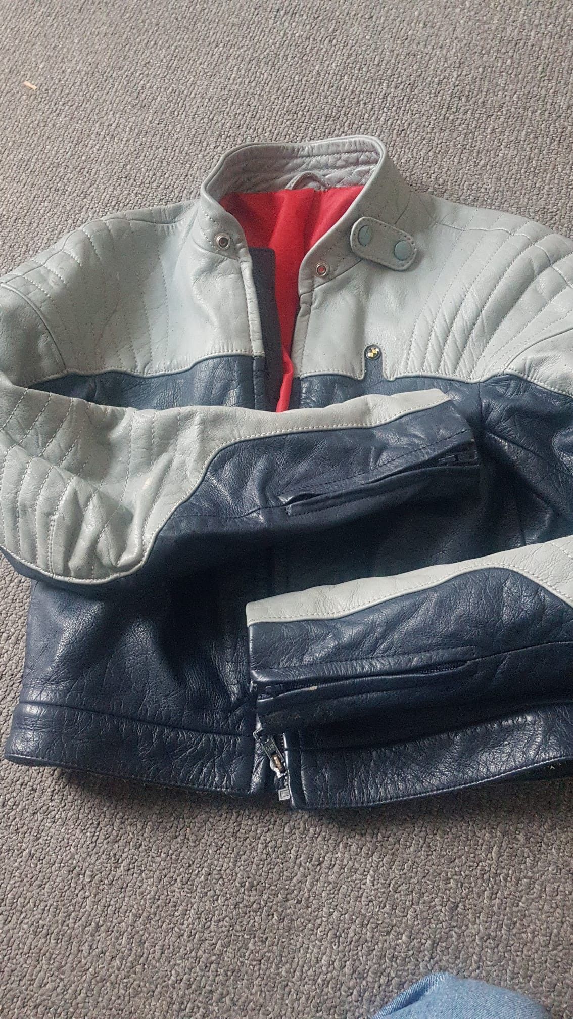 BMW Rare Vintage BMW Leather Motorcycle Jacket Size S / US 4 / IT 40 - 6 Thumbnail
