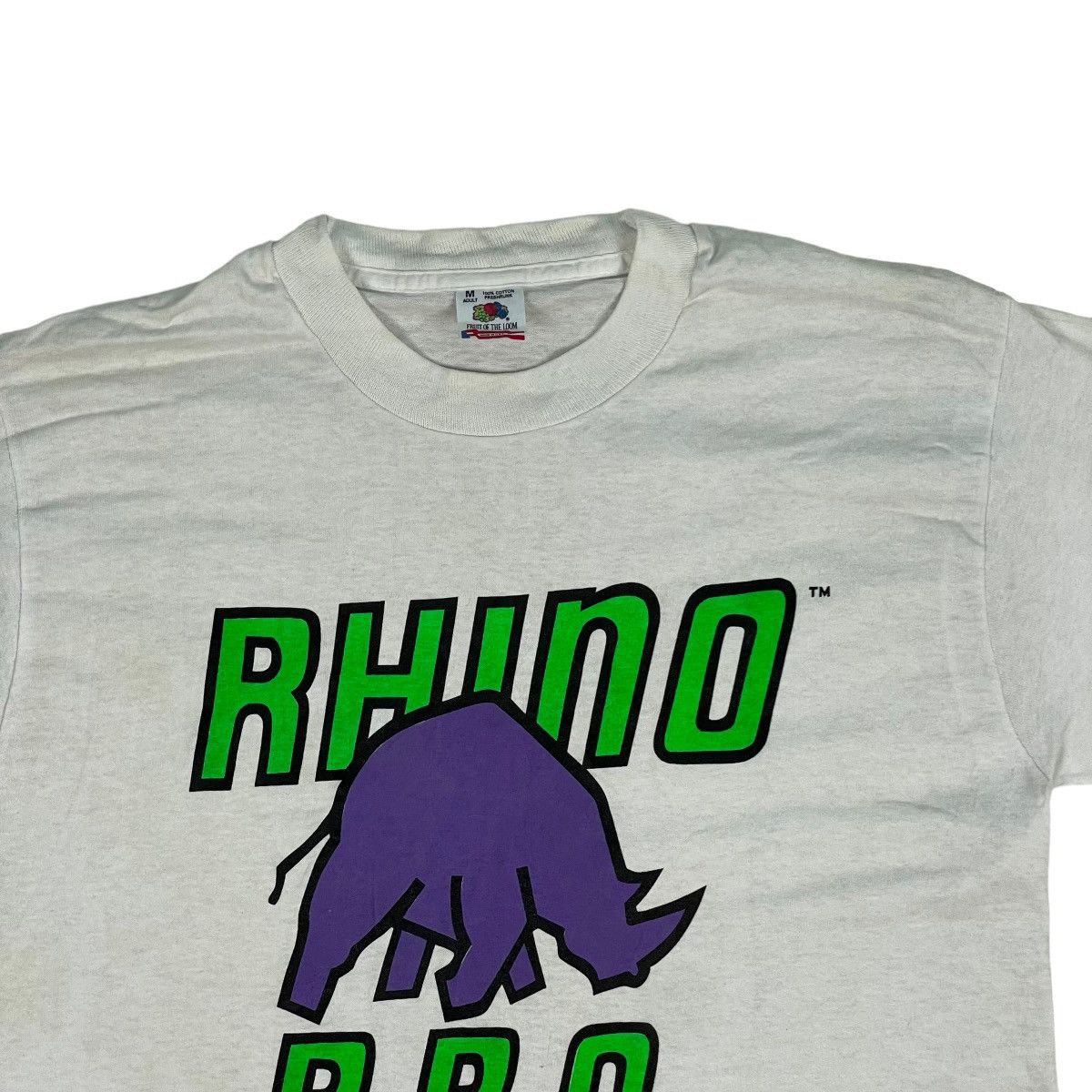 Vintage 🔥LAST PRICE🔥 Vintage Brunswick Rhino Pro Bowling Promo Tee Size US M / EU 48-50 / 2 - 3 Thumbnail