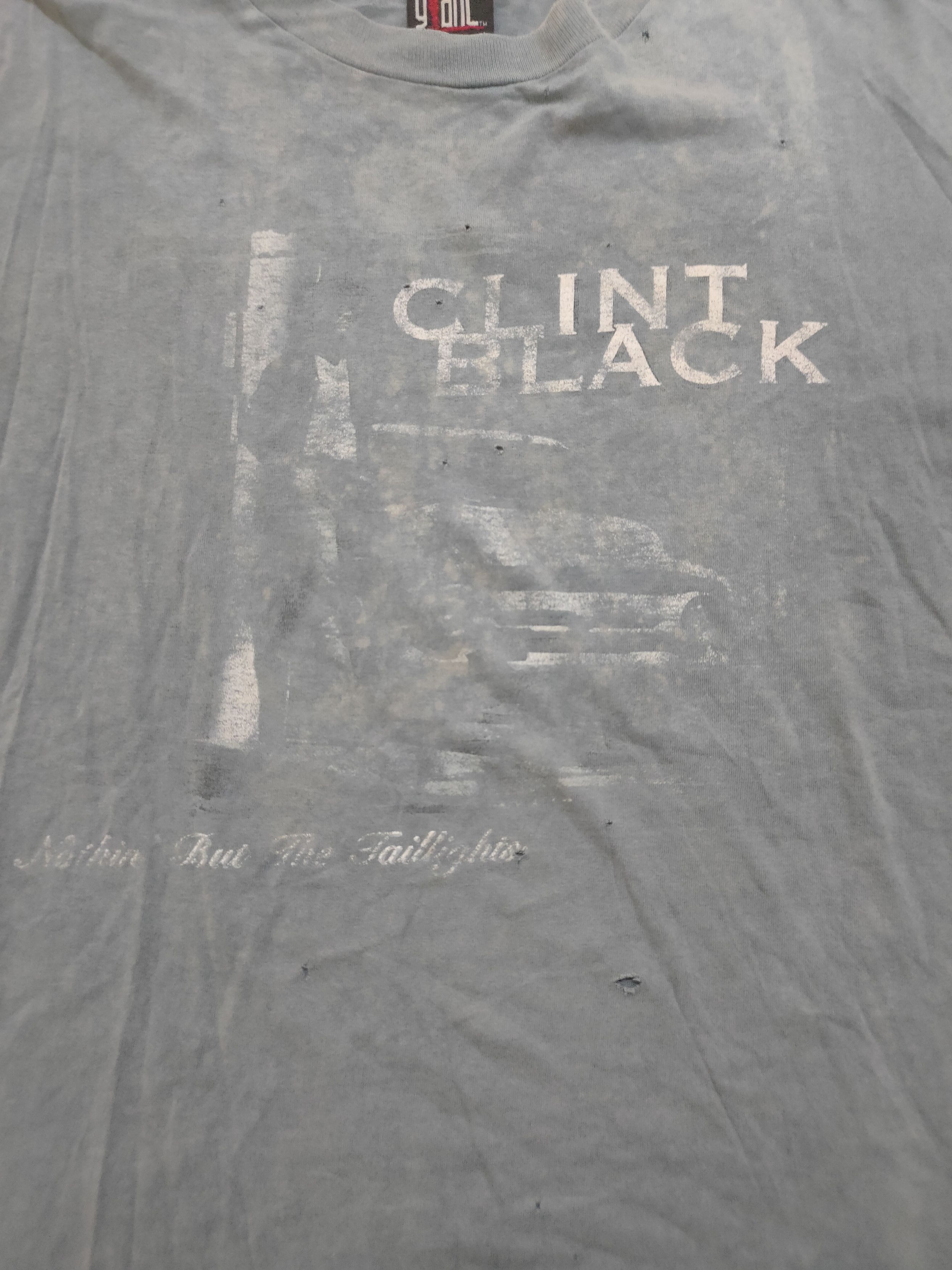 Band Tees Vintage Clint black Size US XL / EU 56 / 4 - 7 Thumbnail