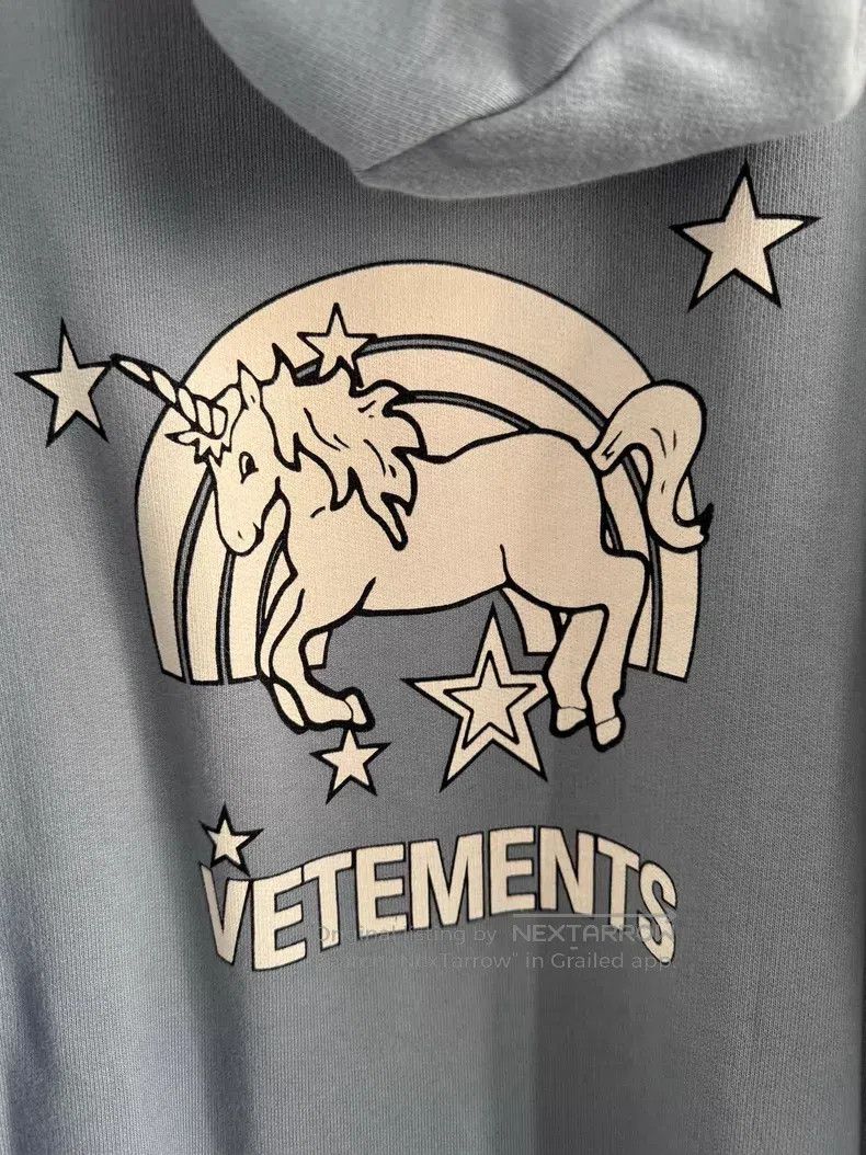Vetements VETEMENTS Blue Unicorn Size US XS / EU 42 / 0 - 4 Thumbnail