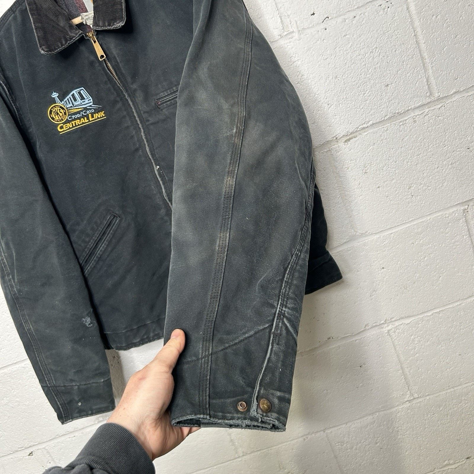 Carhartt Vintage Carhartt Blanket-Lined Detroit Jacket “Black” J01 Size US L / EU 52-54 / 3 - 10 Thumbnail