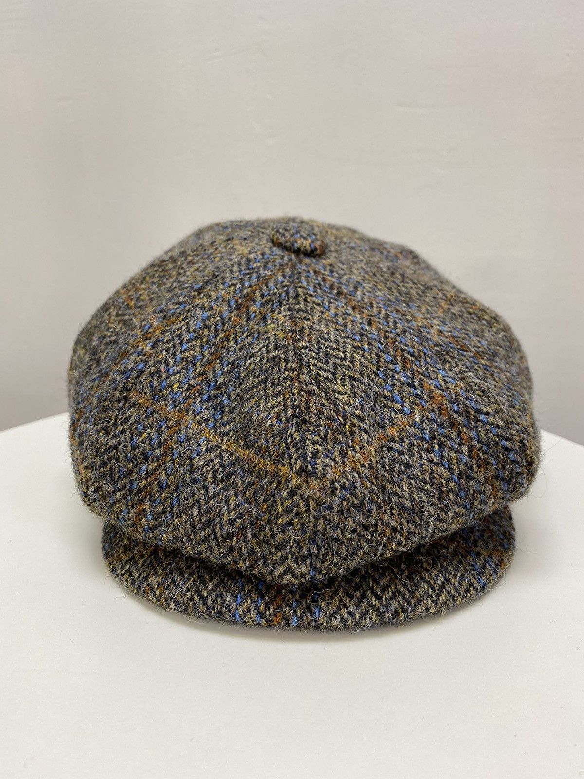 Harris Tweed × Vintage Vintage Failsworth Harris Tweed Wool Flat Hat Cap Size ONE SIZE - 4 Thumbnail