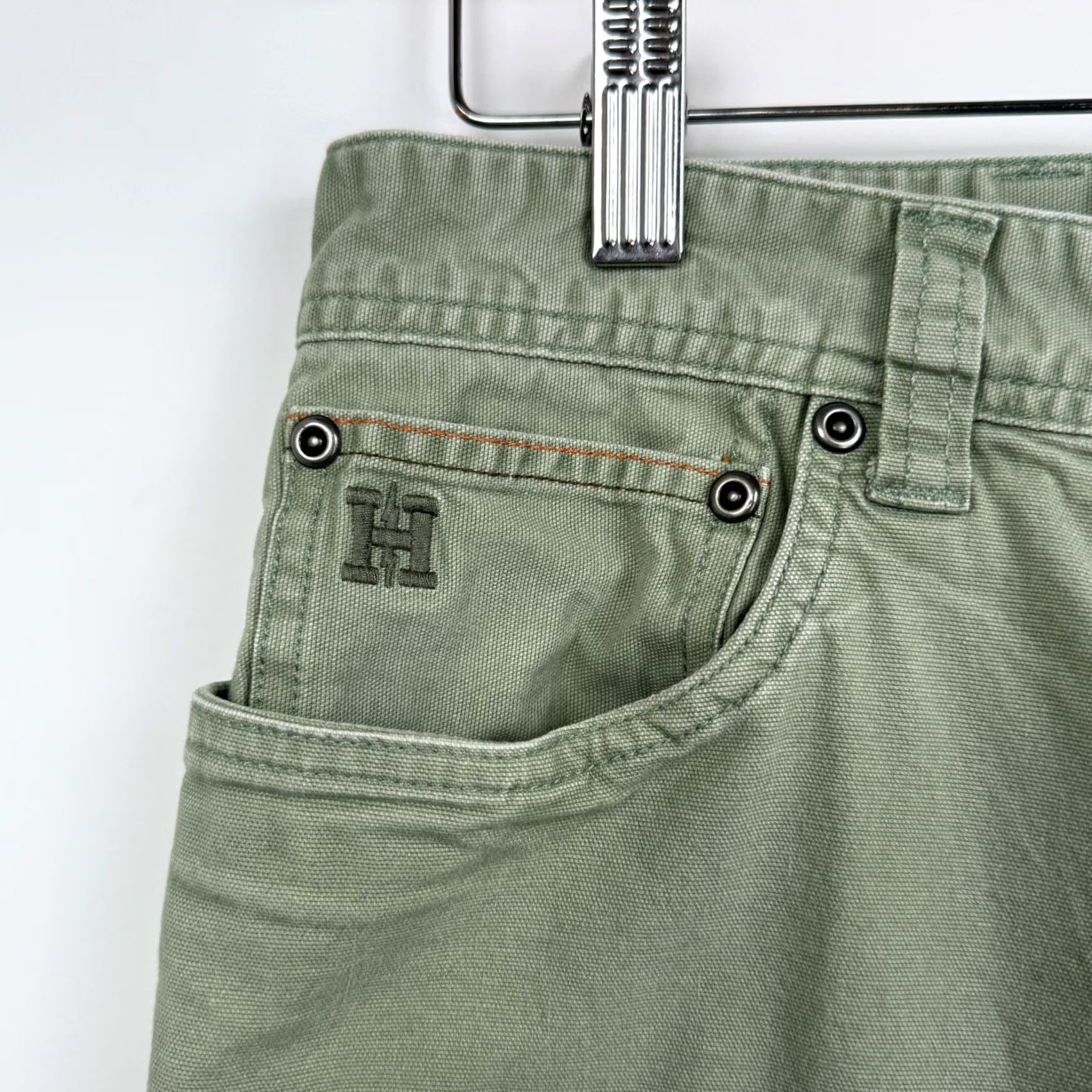 Howler Brothers Howler Brothers Pants Mens 32x30 Chino Green 5-Pocket Regular Straight Comfort Easy Care Workwear Size US 33 - 5 Thumbnail