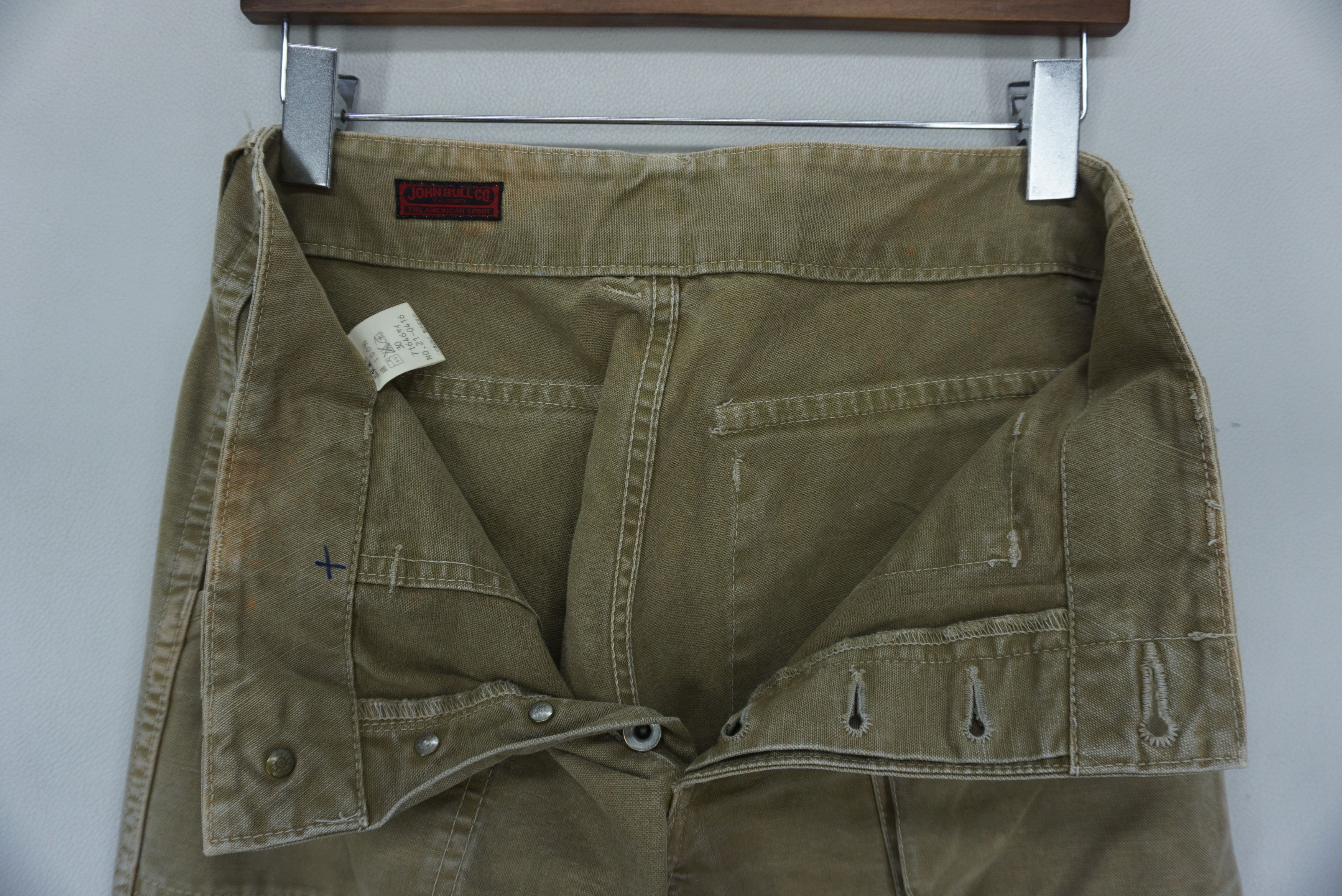 Japanese Brand John Bull Jeans fit W32xL29.5 3D Pockets Baker Ankle Denim Size US 30 / EU 46 - 14 Thumbnail