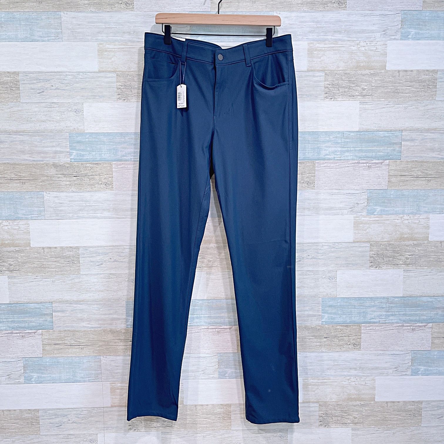Johnnie O Cross Country Performance Pants Blue Mens 34x34
