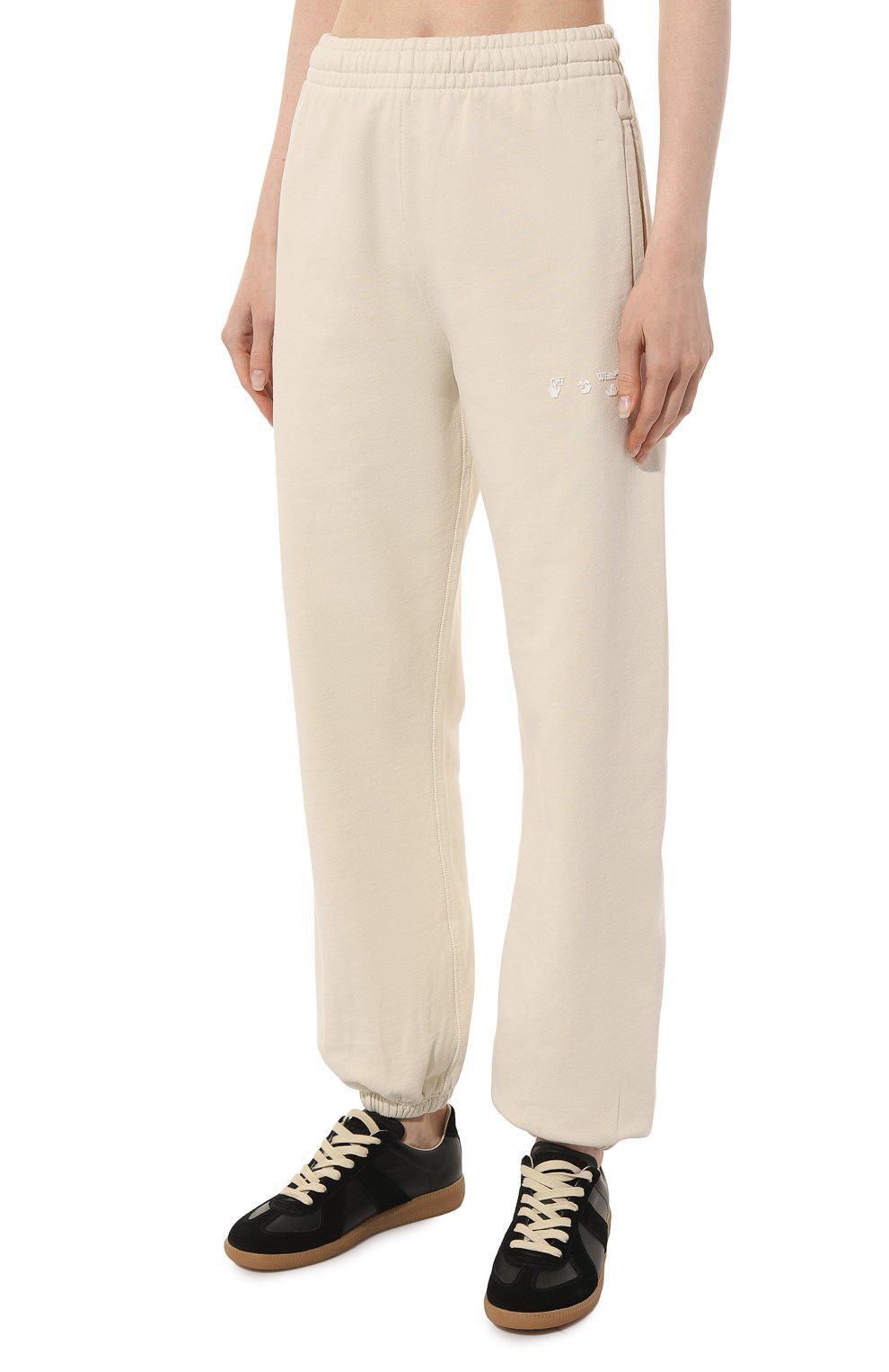 Off-White o1gr1nt1124 Swimming Man Sweatpant in Grey Size 24" / US 00 / IT 34 - 3 Thumbnail