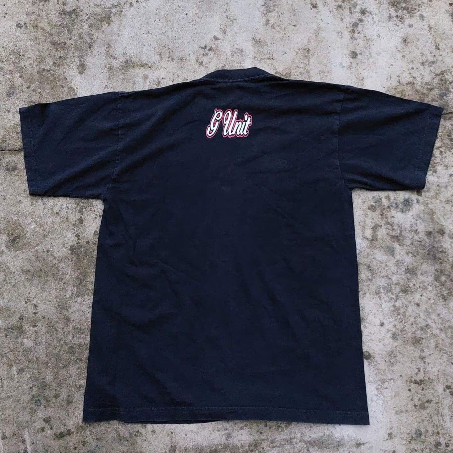 Rap Tees 50 Cent Vintage 90s Tshirt G-Unit Big Print Graphic Giant Size US M / EU 48-50 / 2 - 4 Thumbnail