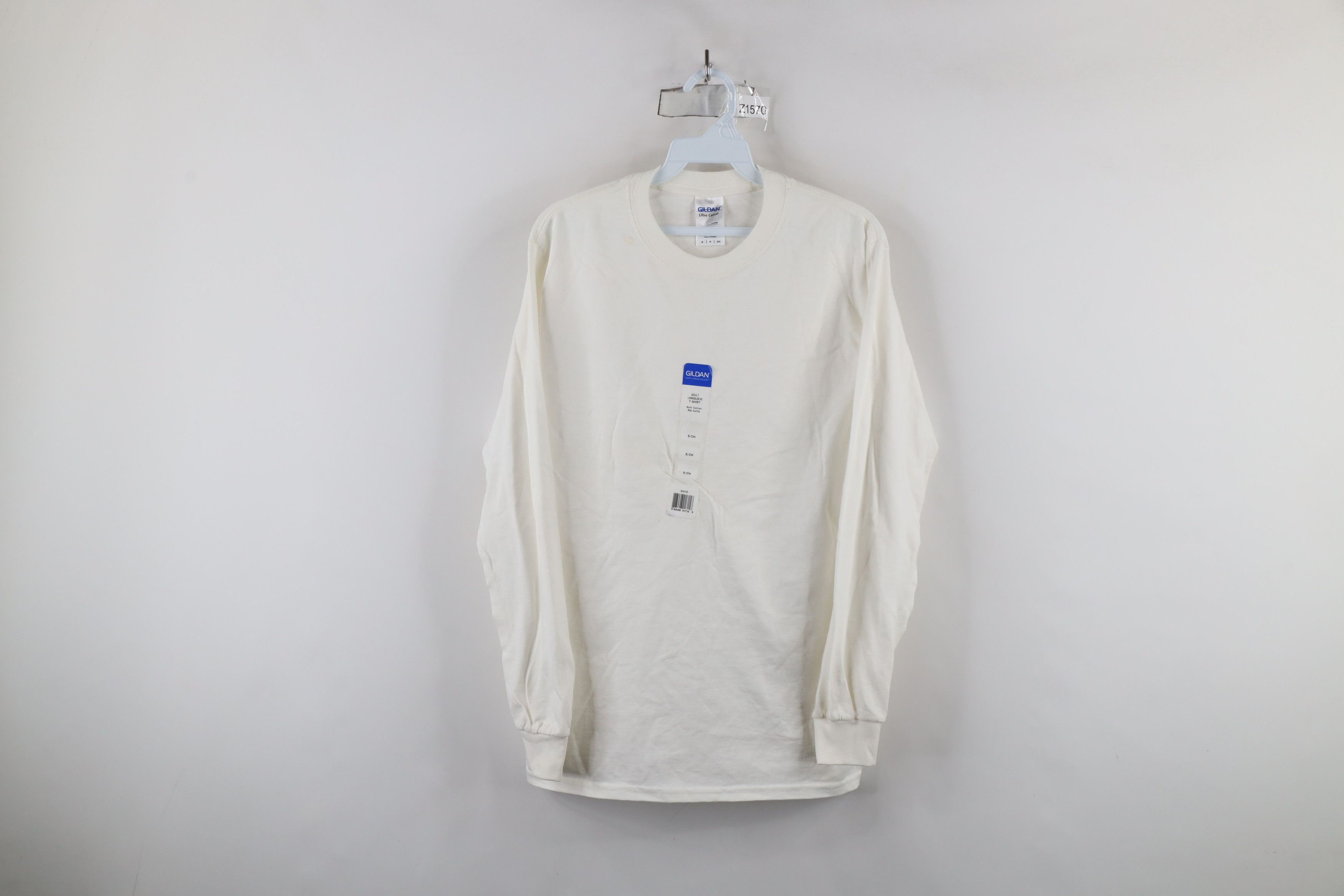 Vintage Deadstock Vintage Y2K Streetwear Long Sleeve T-Shirt White Size US S / EU 44-46 / 1 - 1 Thumbnail