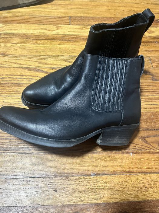 Our Legacy Our Legacy Cuban Heel Black Boots US 11 EU 44 | Grailed