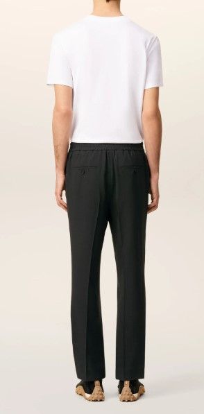 AMI AMI Paris Elasticated Waistband Straight-Leg Trousers Size US 30 / EU 46 - 8 Thumbnail
