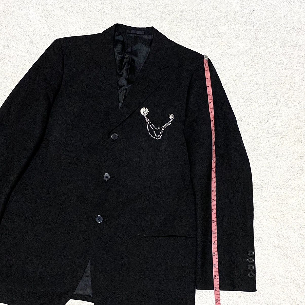 Yohji Yamamoto 🔥RARE🔥 A.A.R Yohji Yamamoto Blazer Size US M / EU 48-50 / 2 - 6 Thumbnail