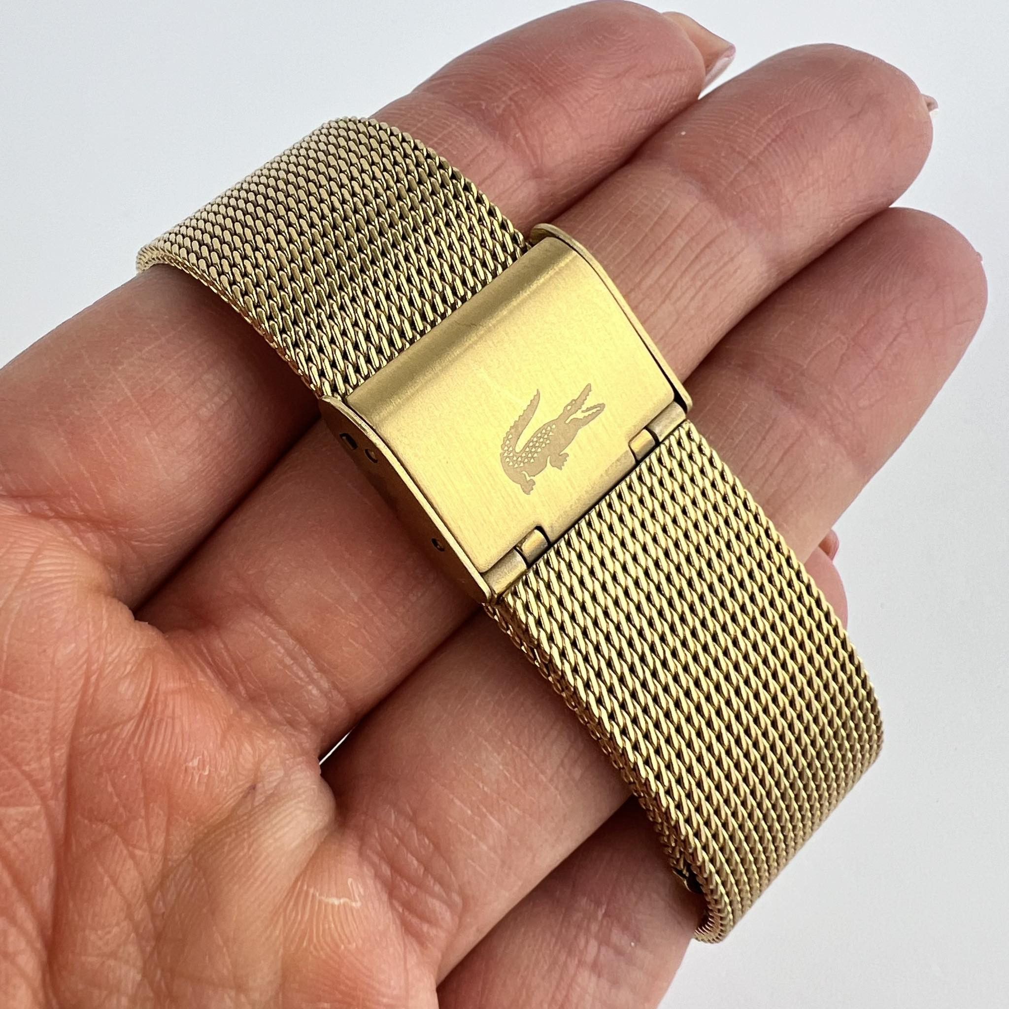 Vintage Lacoste Valencia Vintage Watch Gold Tone Quartz 2000811 Size ONE SIZE - 2 Thumbnail