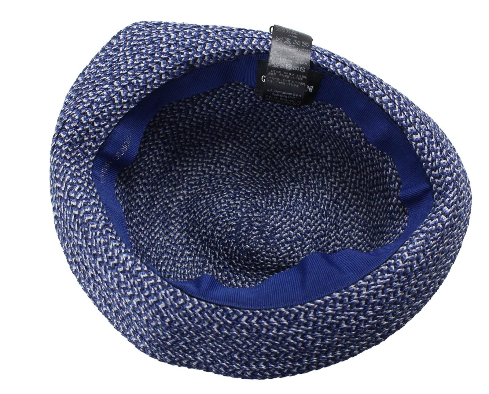 Giorgio Armani GIORGIO ARMANI Hat Men's 57 CM Braided Lamb Leather Detail Size ONE SIZE - 4 Thumbnail