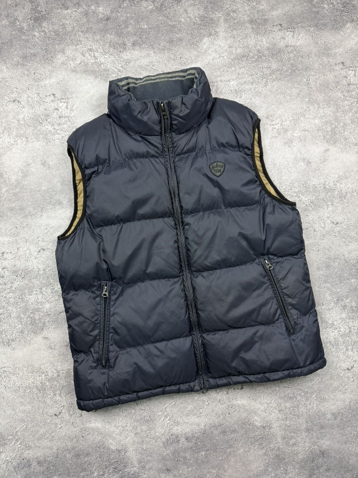 Schott Vintage Schott NYC Down Puffer Vest Sleeveless Size US XL / EU 56 / 4 - 4 Thumbnail