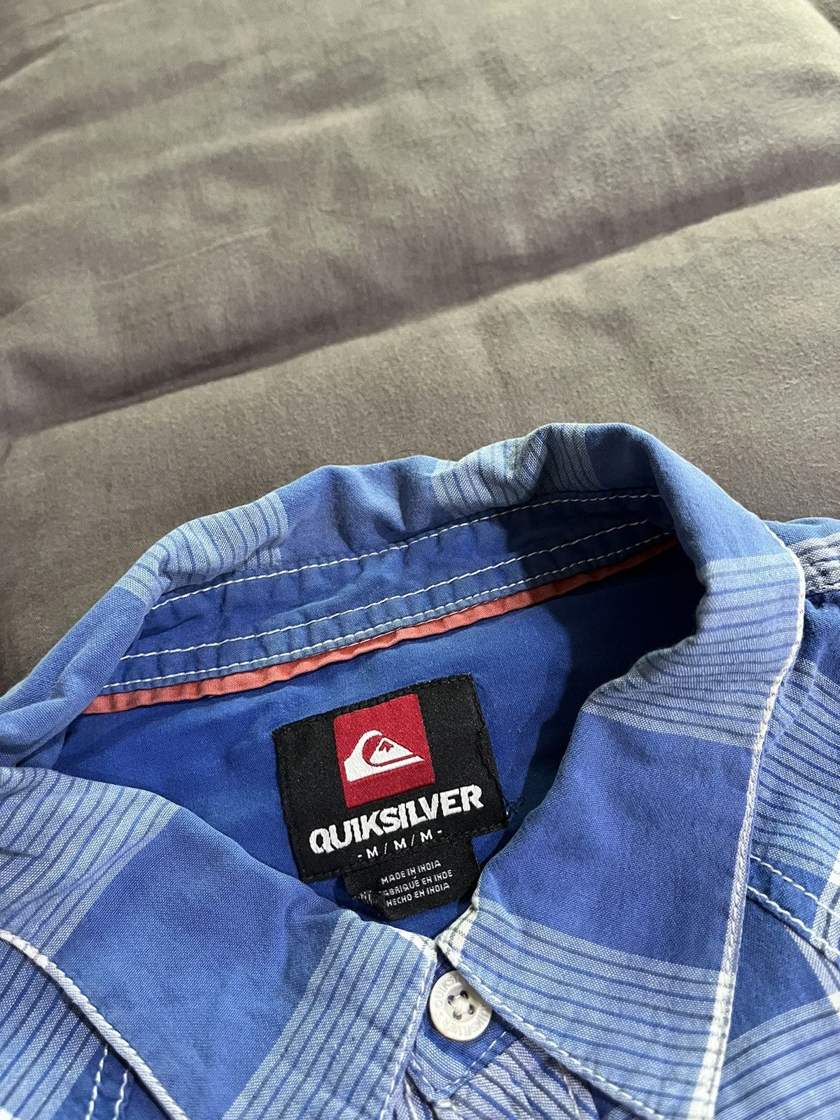 Quiksilver × Vintage Quiksilver Men’s Plaid Button Down Size US M / EU 48-50 / 2 - 4 Thumbnail