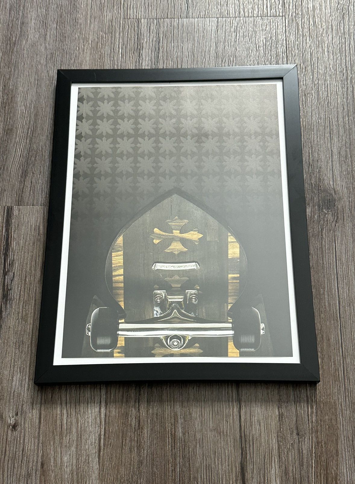 Chrome Hearts 🖤Chrome Hearts🖤 Skateboard 9x12 Framed Poster Size ONE SIZE - 1 Thumbnail