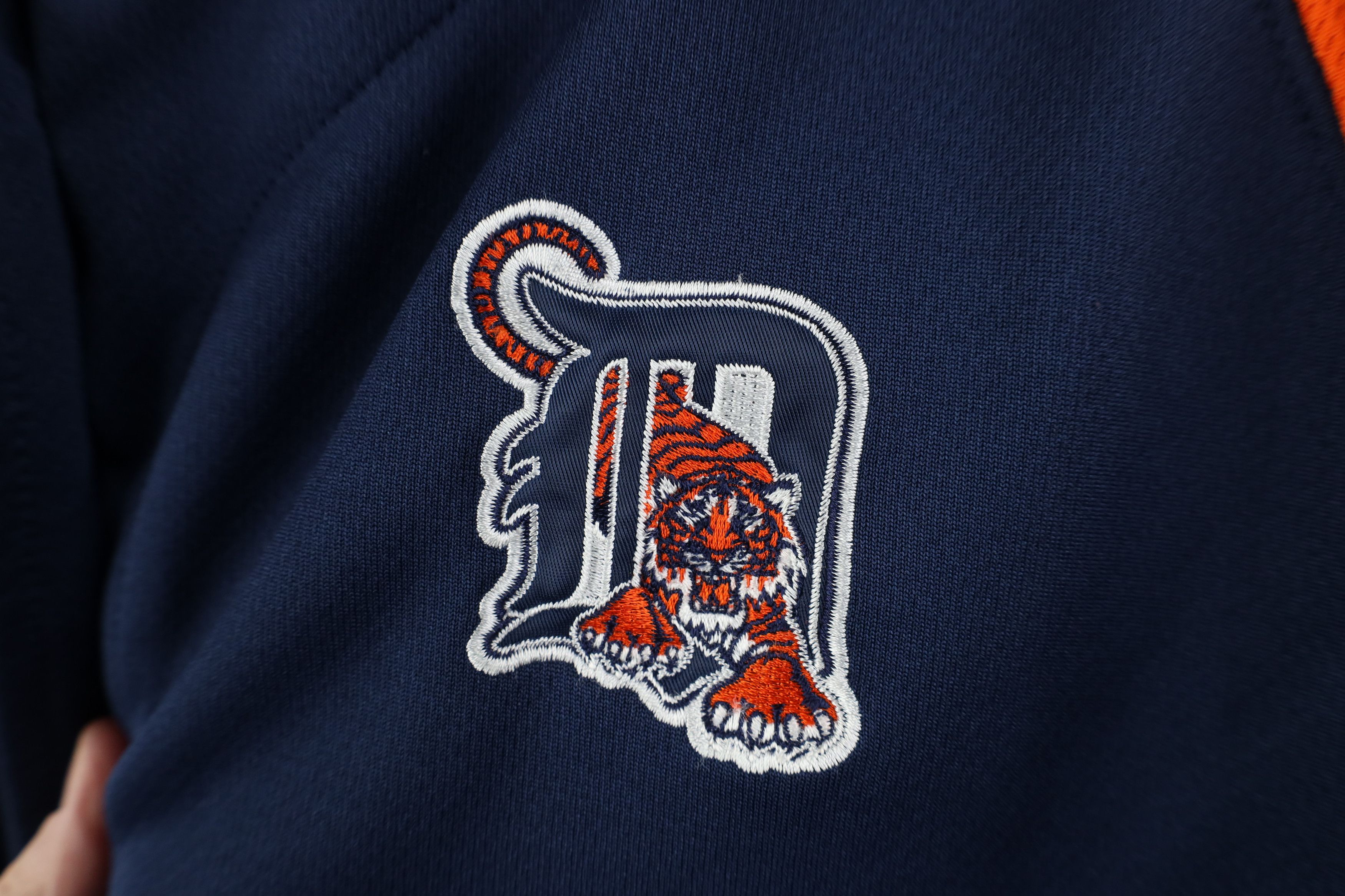 Nike Vintage Nike Swoosh Detroit Tigers Baseball Jersey Blue Size XXL / US 16-18 / IT 52-54 - 5 Thumbnail