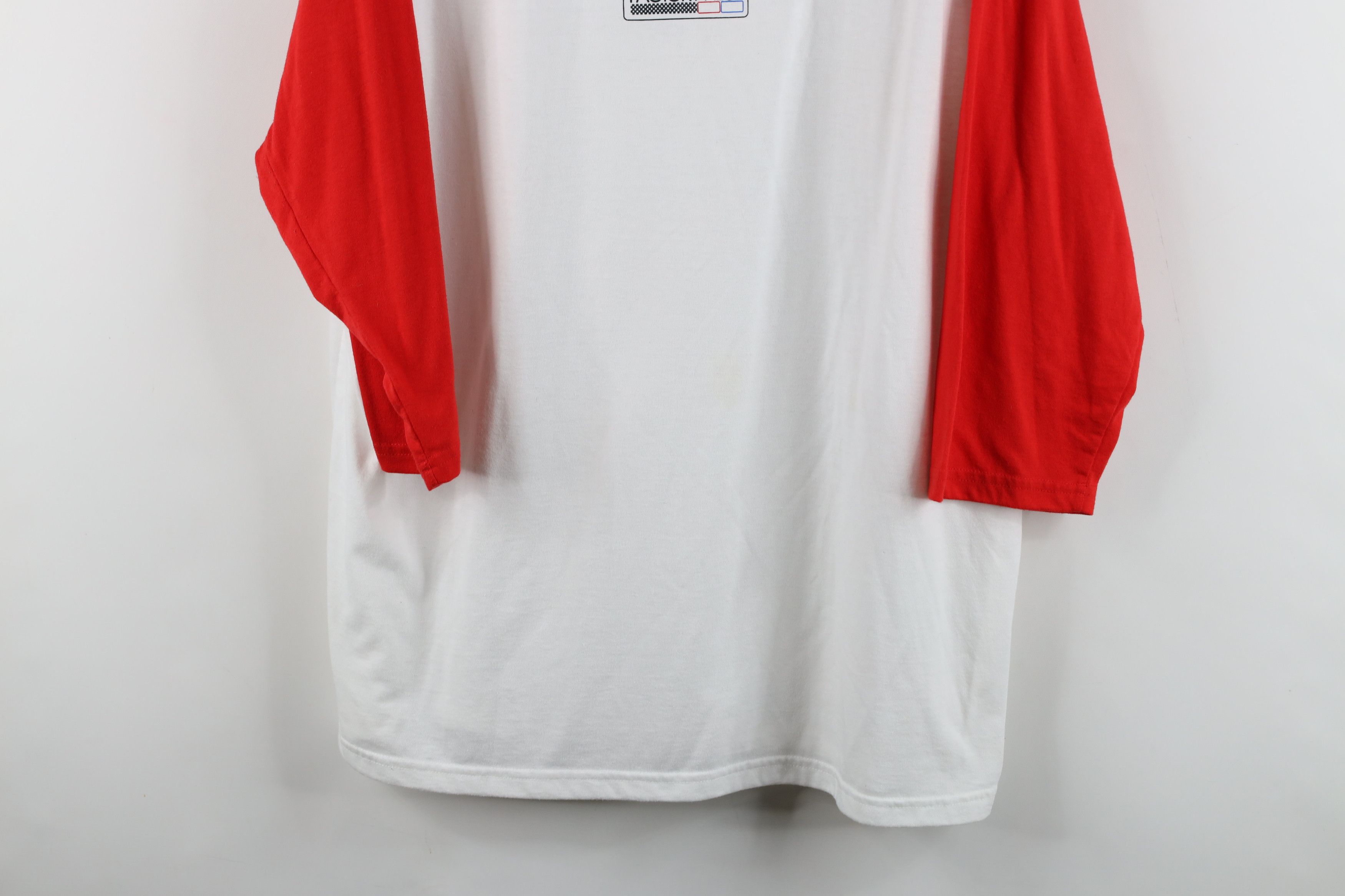 Oakley × Vintage Vintage Oakley Factory Pilot 3/4 Sleeve Baseball T-Shirt Size US XL / EU 56 / 4 - 3 Thumbnail